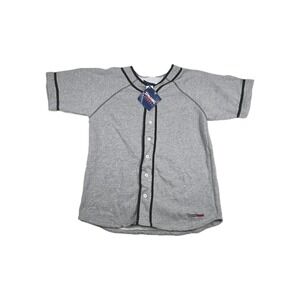 Spalding Athletic Apparel Vintage Gray Baseball Jersey Deadstock New‎